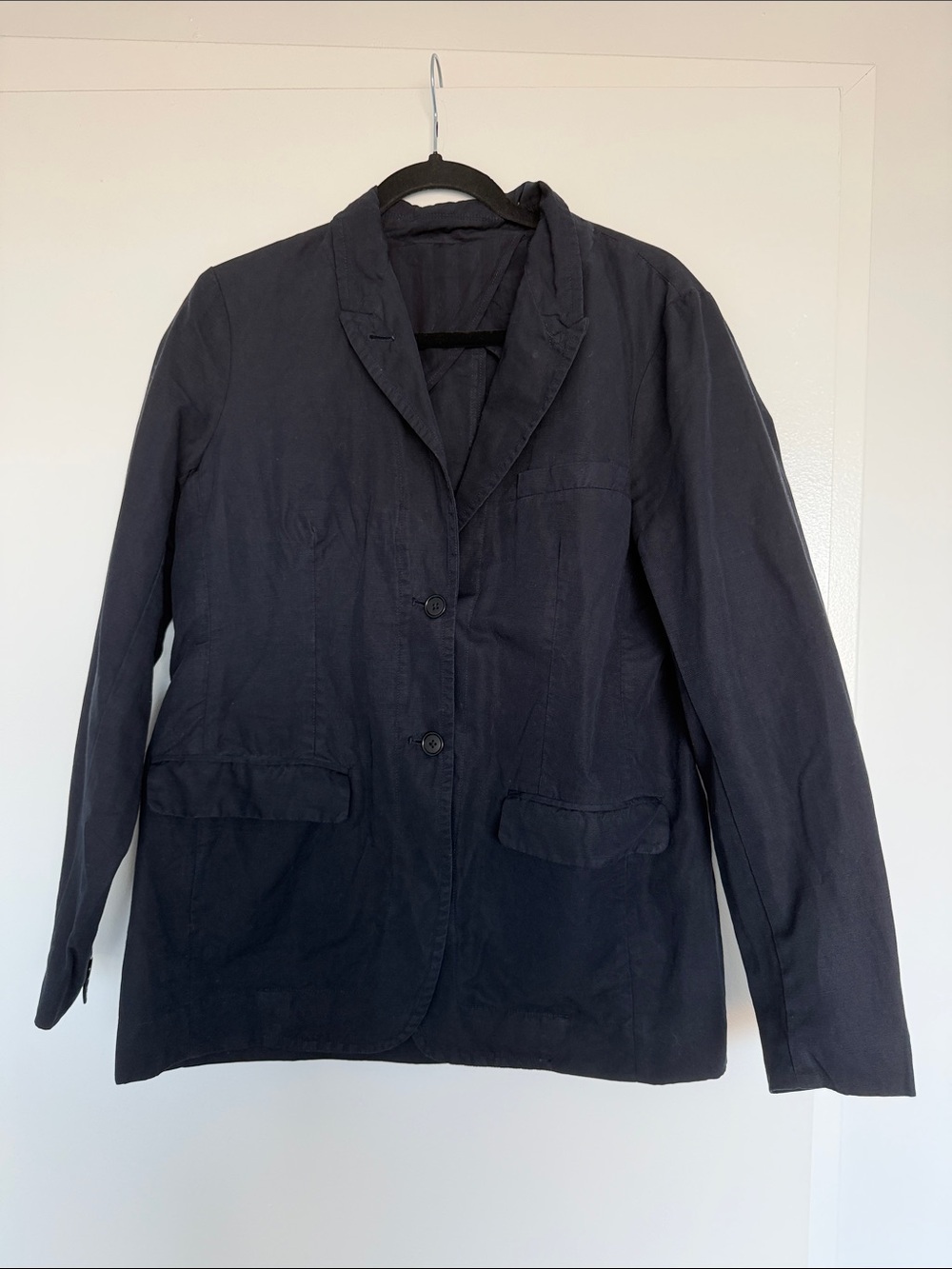 Alex Mill Navy Single-Breasted Blazer